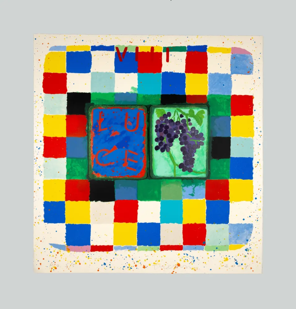 Сериграфия Tilson - Conjuction Sangiovese