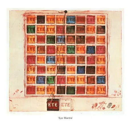 Акватинта Tilson - Eye Mantra