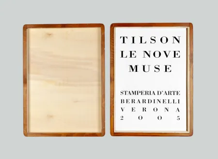 Гравюра Tilson - Le nove muse