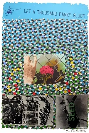 Литография Tilson - Let a thousand parks bloom