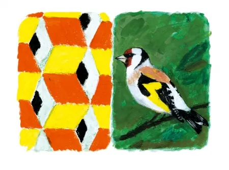 Карборунд Tilson - Stones of Venice Goldfinch Diptych