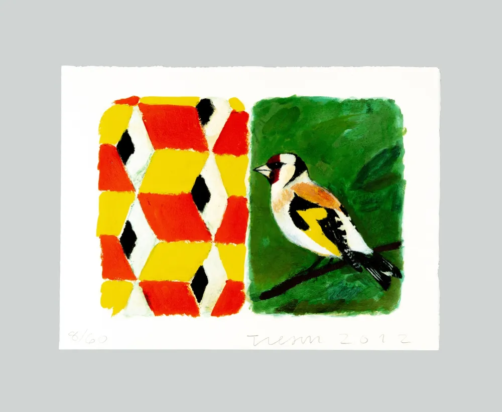 Карборунд Tilson - The Stones of Venice. Goldfinch. Diptych