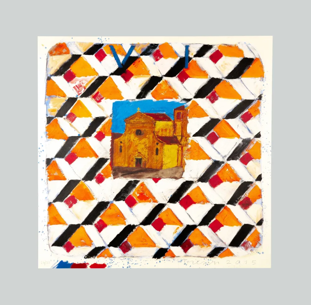 Сериграфия Tilson - The Stones of Venice. San Zan Degolà