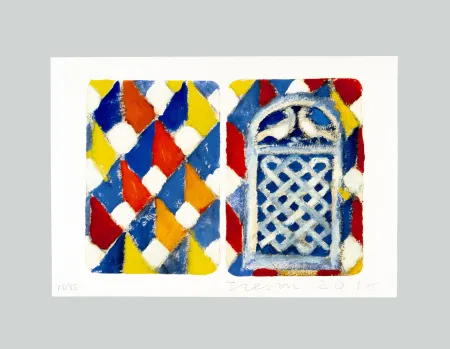 Карборунд Tilson - The Stones of Venice. Sant'Alipio. Diptych