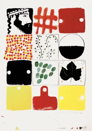 Литография Tilson - Untitled