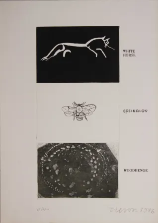 Офорт Tilson - Untitled from ''Wessex' portfolio