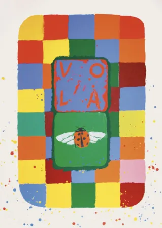 Литография Tilson - Vola/Coccinella