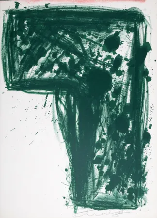 Литография Ting - 7 Indigo Flowers Left Home (Hand-signed)