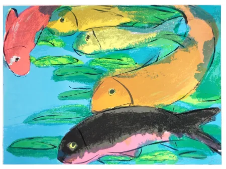 Литография Ting - Fish