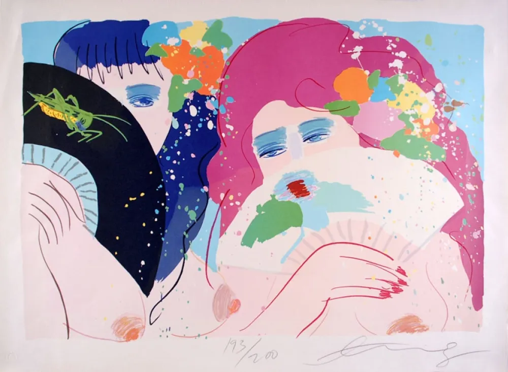 Литография Ting - Hidden Smiles