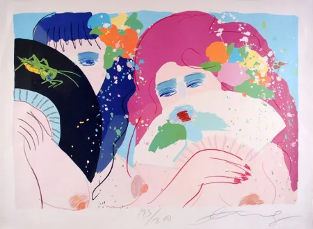 Литография Ting - Hidden Smiles