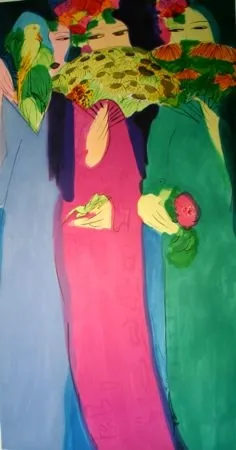 Гравюра Ting - Just the three of us