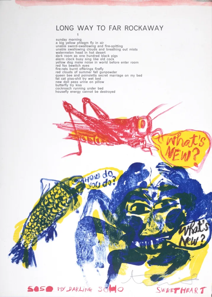 Литография Ting - My Darling Soho, 1964 (Hand-signed)