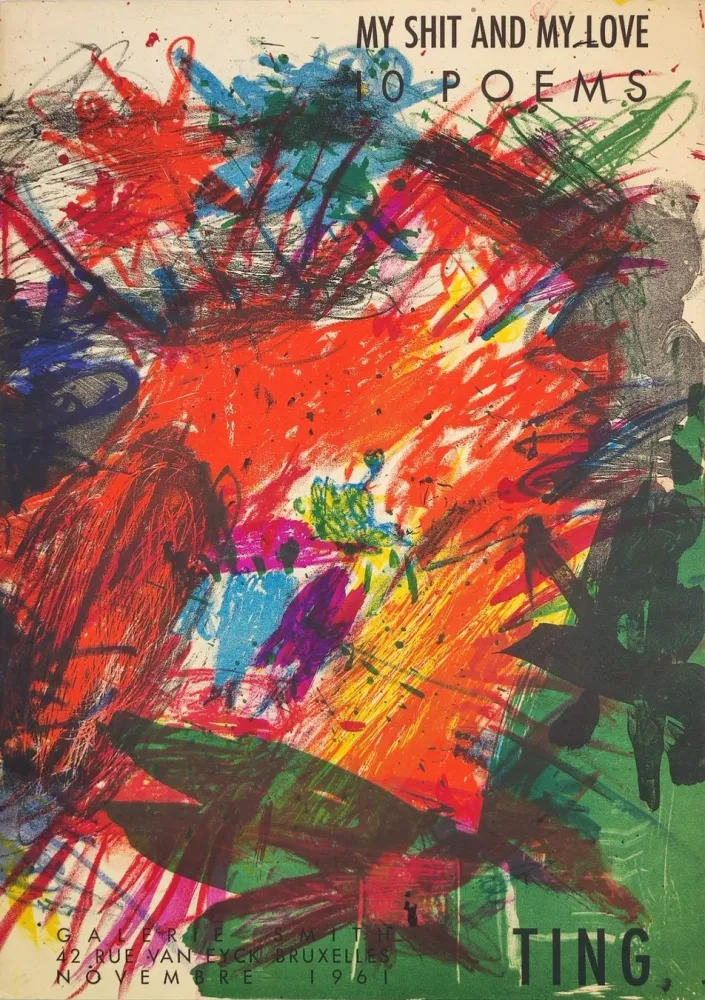 Иллюстрированная Книга Ting - My Shit and my love. 10 Poems. 