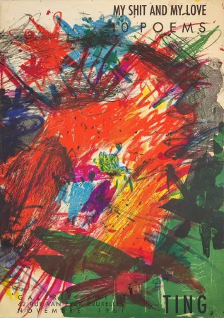 Иллюстрированная Книга Ting - My Shit and my love. 10 Poems. 
