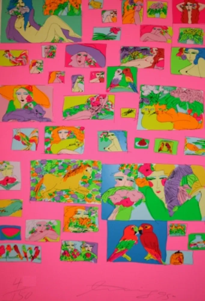 Сериграфия Ting - PINK 