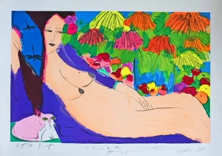 Литография Ting - Sans titre