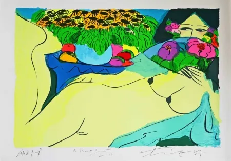 Литография Ting - Sans titre