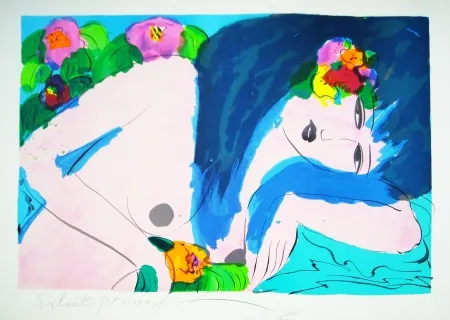 Литография Ting - Woman 10