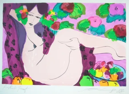 Литография Ting - Woman 16