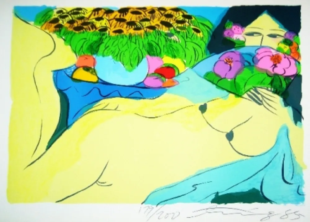 Литография Ting - Woman 18