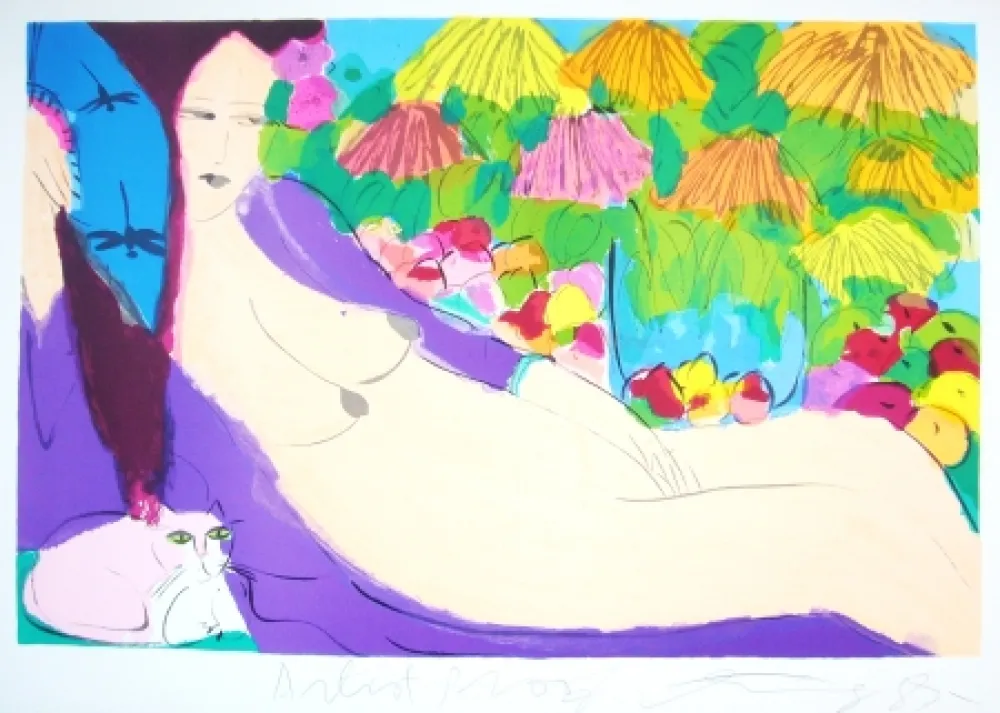 Литография Ting - Woman 21