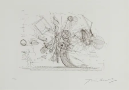 Гравюра Tinguely - Chaos