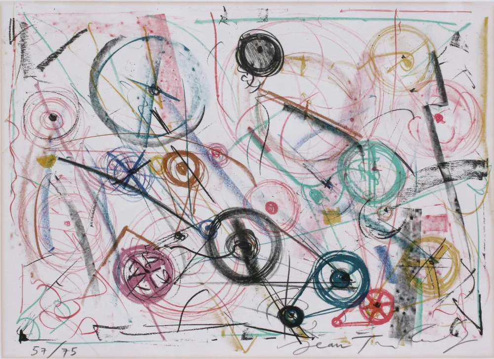 Литография Tinguely - Exlibris