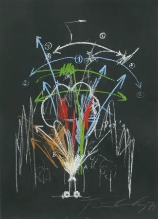 Сериграфия Tinguely - La vittoria