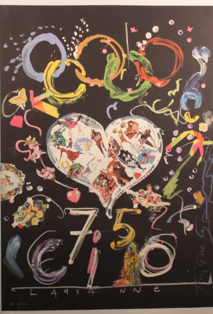 Литография Tinguely - Olympic centennial