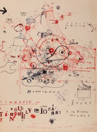 Гашение Tinguely - Tinguely - Galleria Iolas, 1966