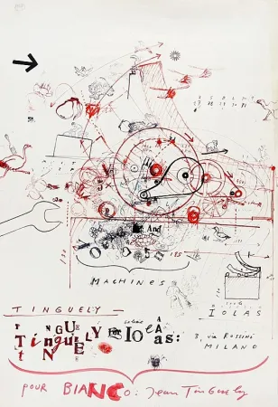 Гашение Tinguely - Tinguely - Galleria Iolas, 1966