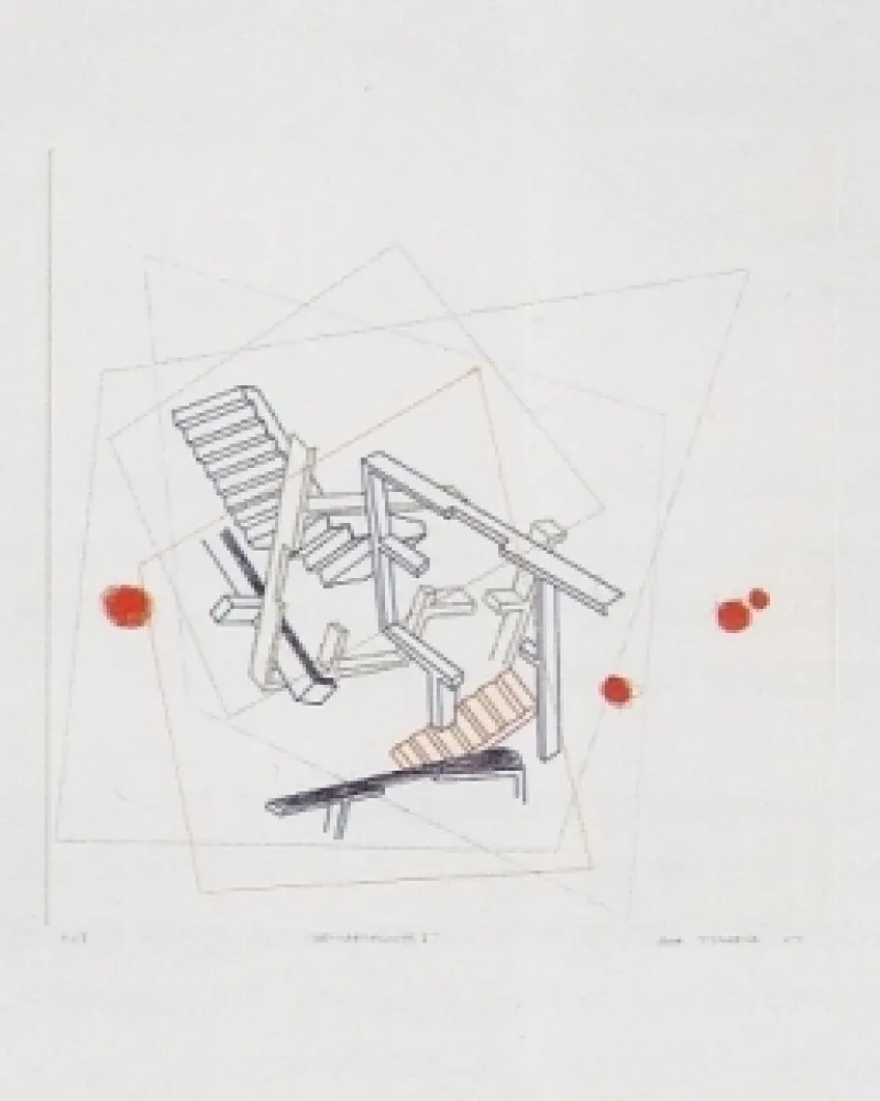 Офорт И Аквитанта Tiscornia - Des-habitationes 1