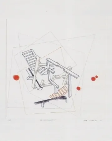 Офорт И Аквитанта Tiscornia - Des-habitationes 1