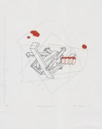 Офорт И Аквитанта Tiscornia - Des-habitationes 2