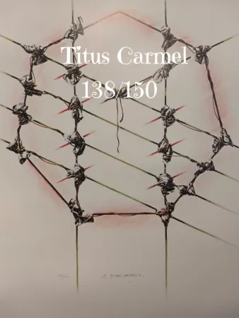 Литография Titus Carmel - 138/150 Hand signed