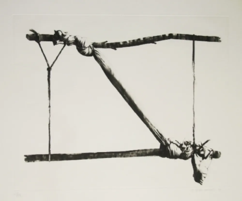 Офорт И Аквитанта Titus Carmel - Agrès 1