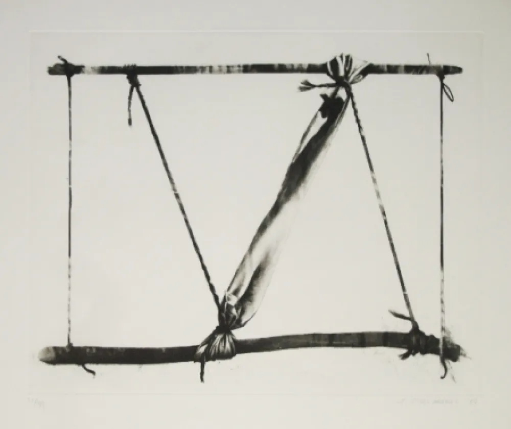 Офорт И Аквитанта Titus Carmel - Agrès 2