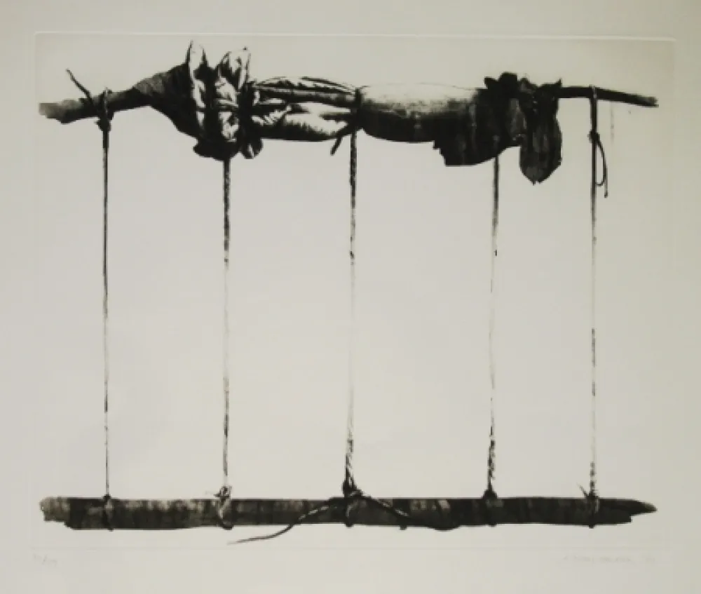 Офорт И Аквитанта Titus Carmel - Agrès 3