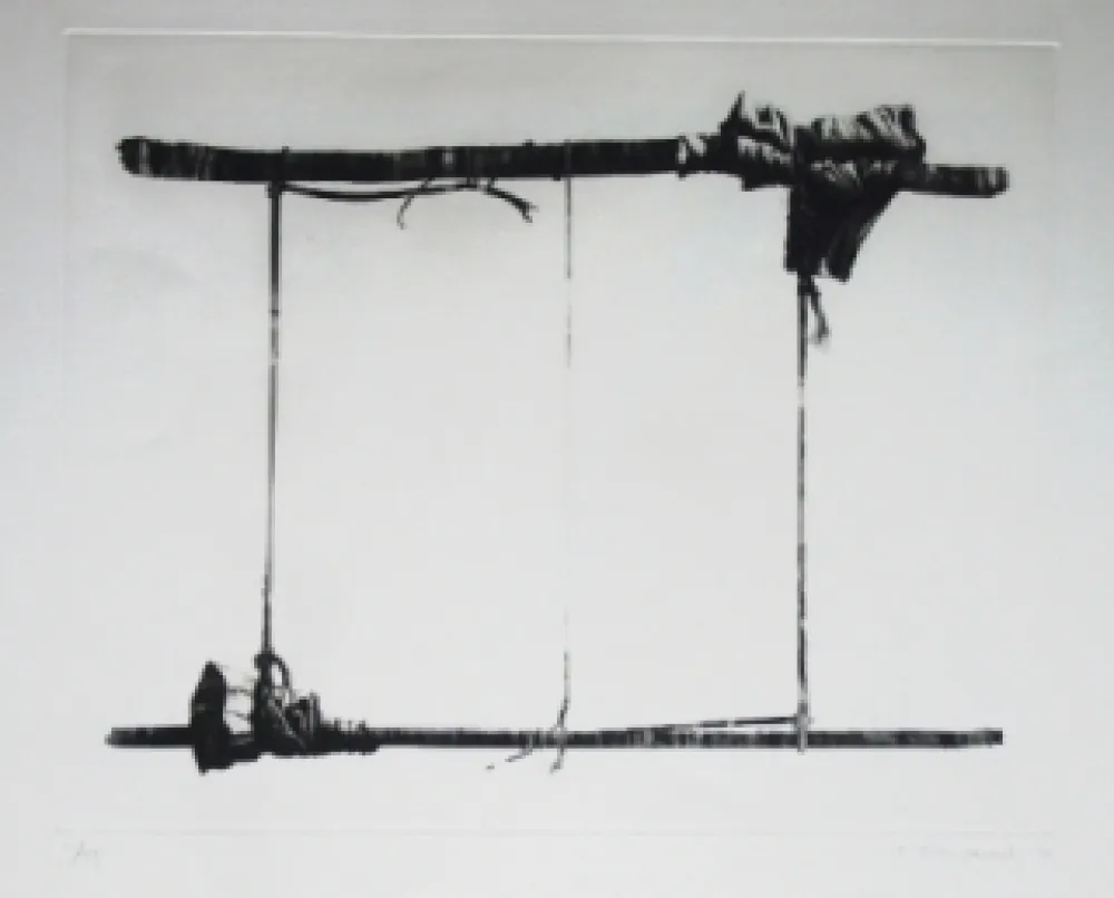 Офорт И Аквитанта Titus Carmel -  Agrès 4