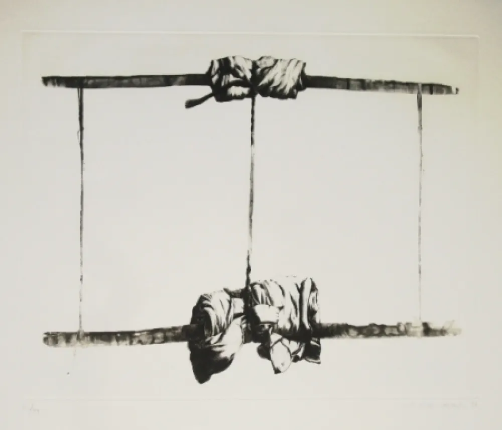 Офорт И Аквитанта Titus Carmel - Agrès 5