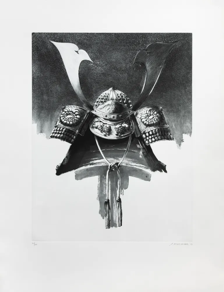 Гравюра Titus Carmel - Casque de Nikko I 