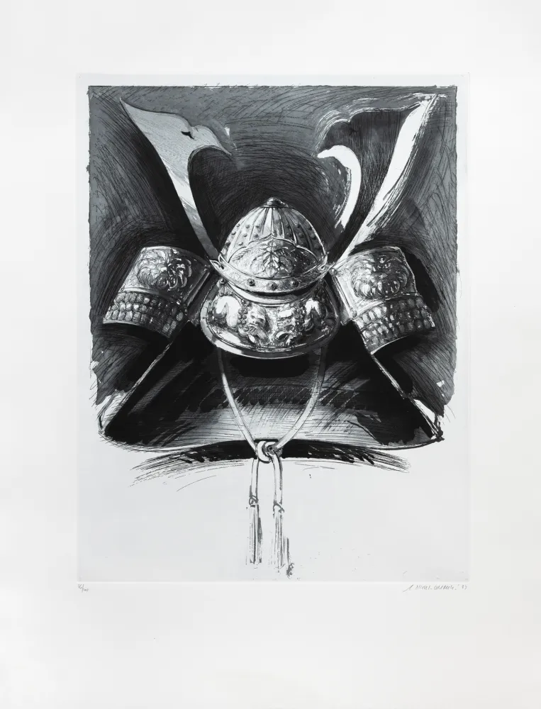 Гравюра Titus Carmel - Casque de Nikko II