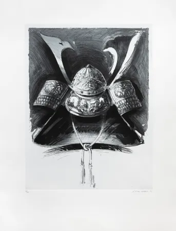 Гравюра Titus Carmel - Casque de Nikko II