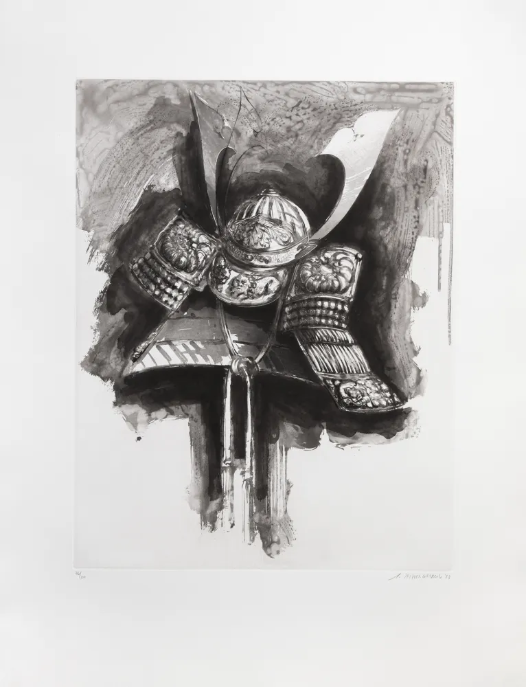 Гравюра Titus Carmel - Casque de Nikko IV