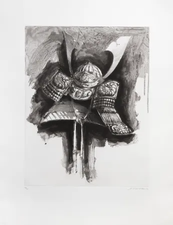 Гравюра Titus Carmel - Casque de Nikko IV