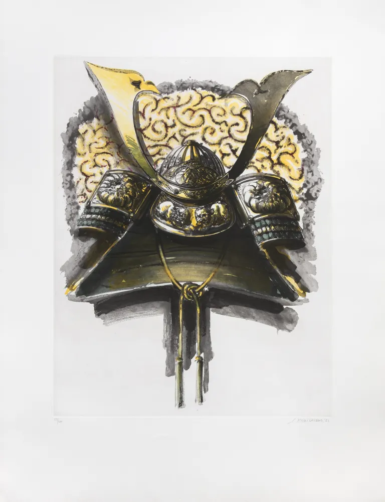 Гравюра Titus Carmel - Casque de Nikko V