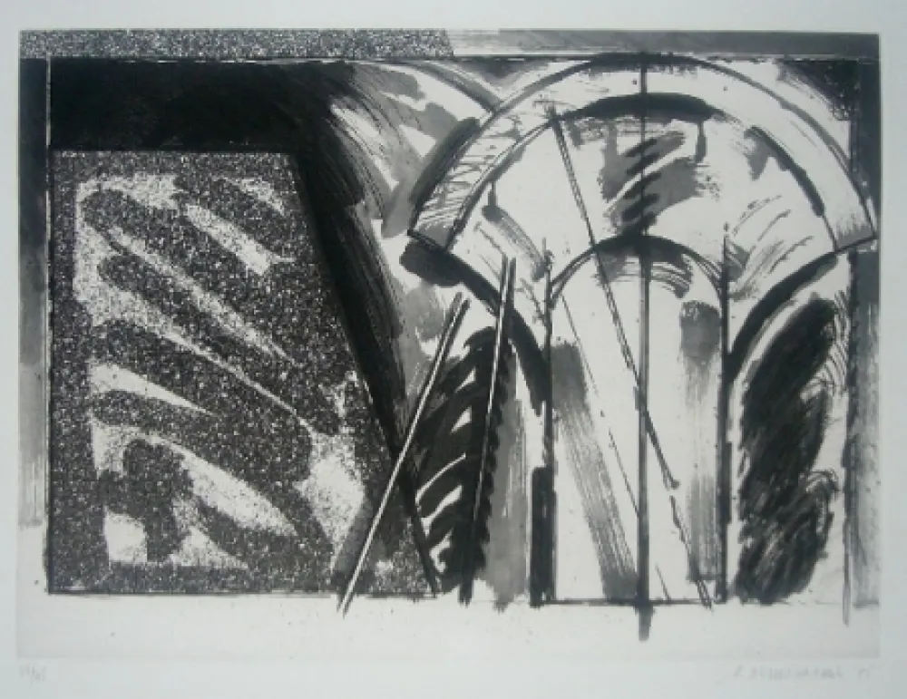 Акватинта Titus Carmel - Chancay IX