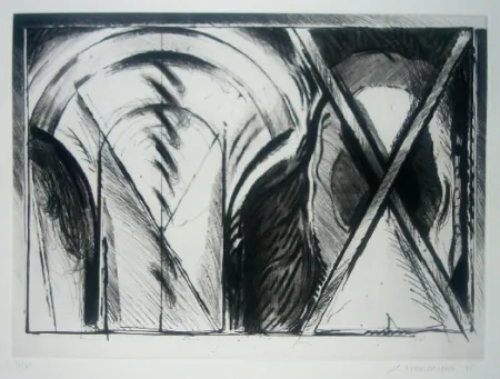 Акватинта Titus Carmel - Chancay VII