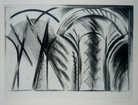 Акватинта Titus Carmel - Chancay VIII